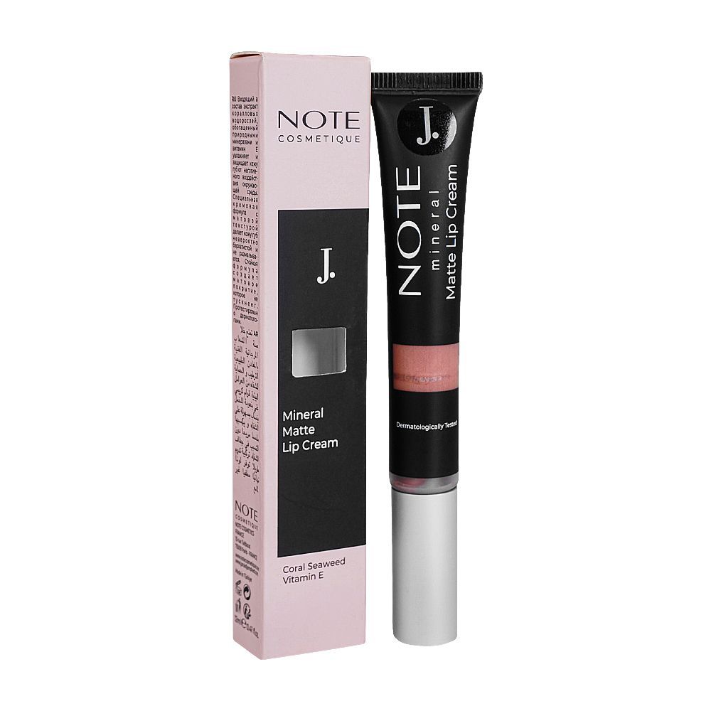 Order J Note Mineral Matte Lip Cream 01 Naked Kiss Paraben Free Online At Best Price In
