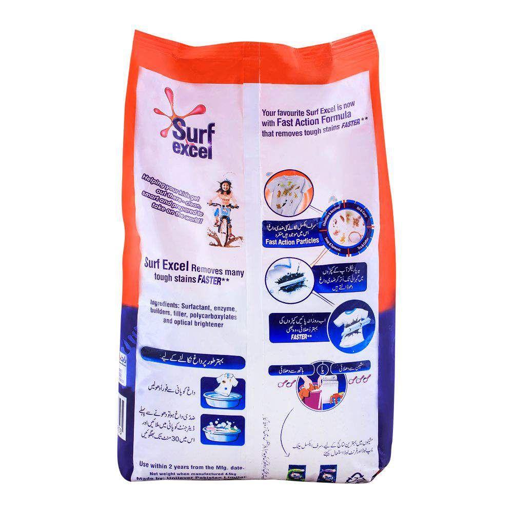 Purchase Surf Excel Washing Powder 4 5 KG Online At Special Price In