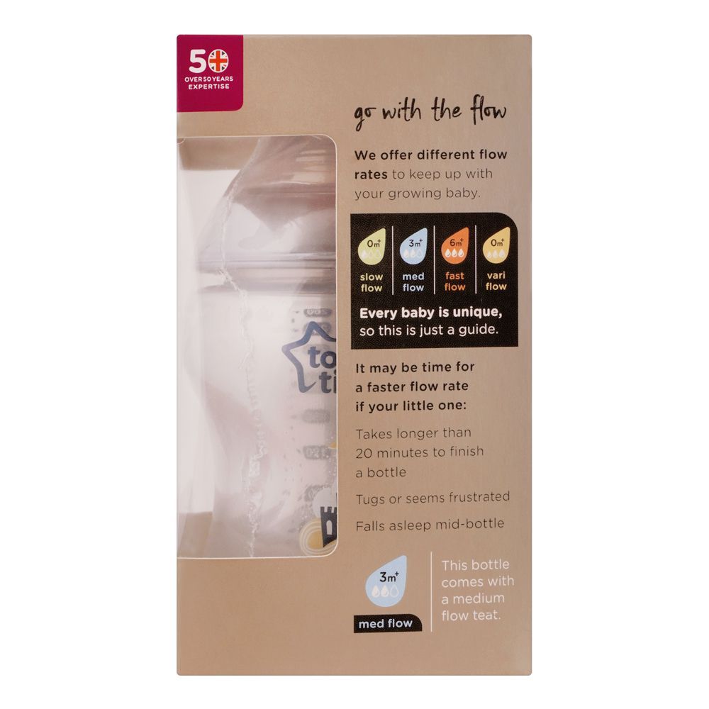 Purchase Tommee Tippee Closer To Nature Pp Feeding Bottle M Ml