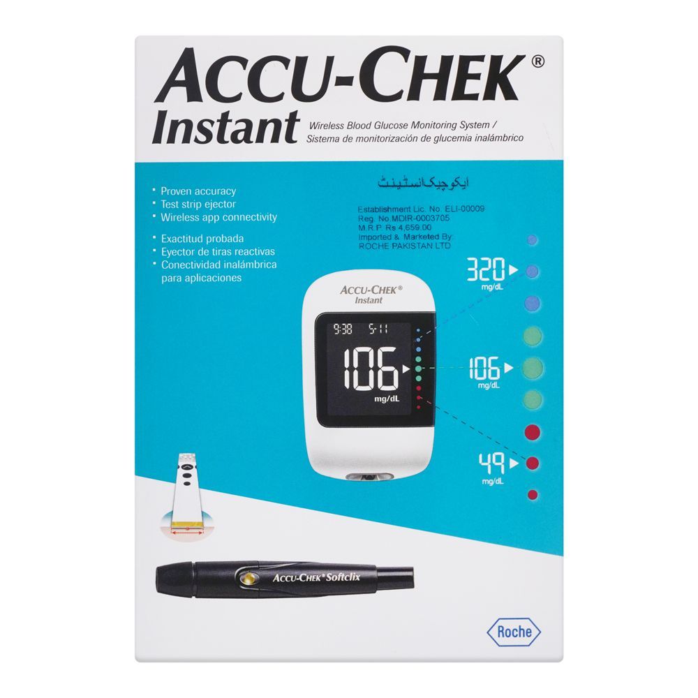 Buy Accu Chek Instant Blood Glucose Monitoring Meter Online At Best