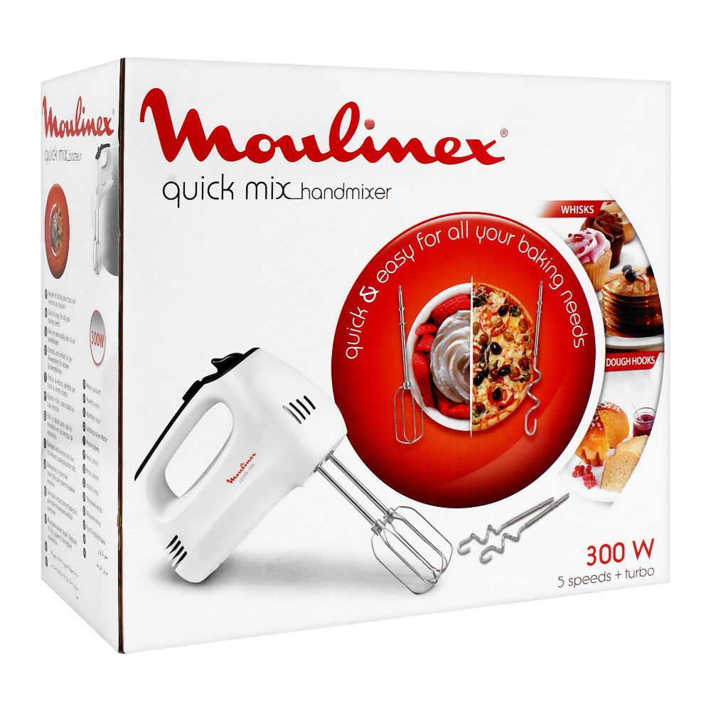 Order Moulinex Quick Mix Hand Mixer Speed W Hm B Online At