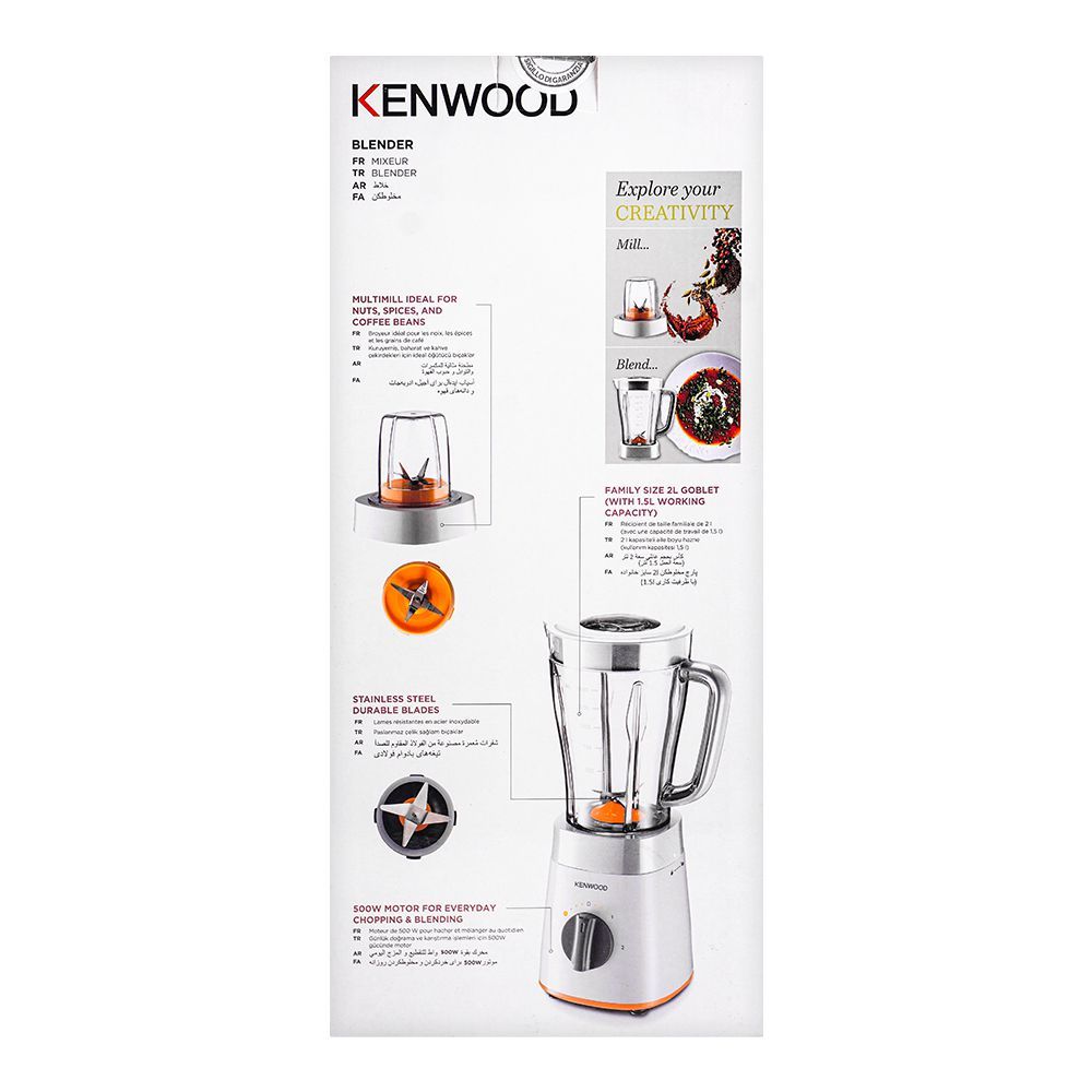 Purchase Kenwood Blender Liters W Blp Wh Online At