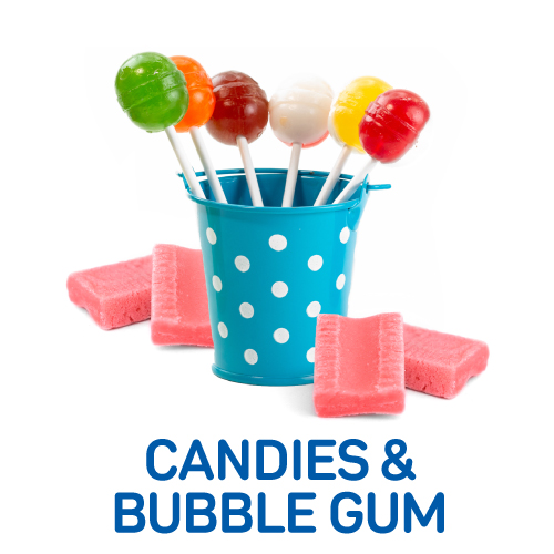 Candies & Bubble Gum
