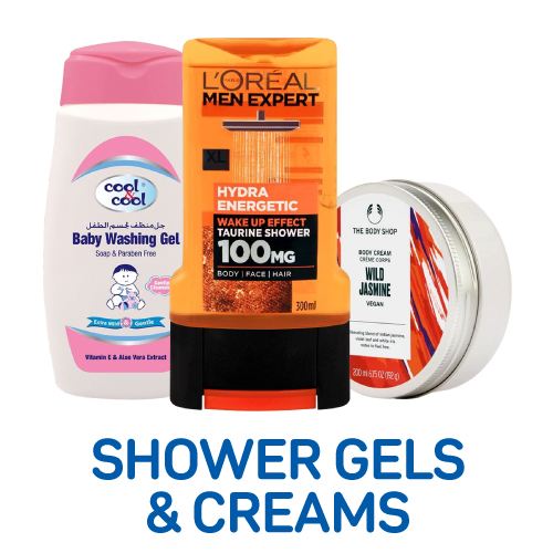 Shower Gels & Creams