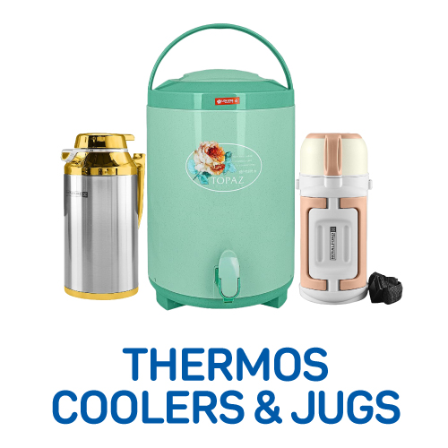 Thermos, Coolers & Jugs