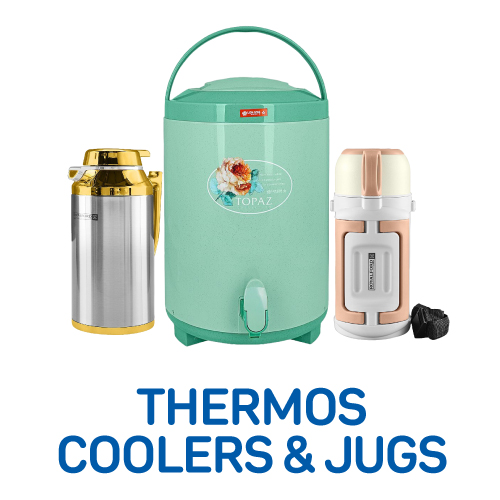 Thermos, Coolers & Jugs