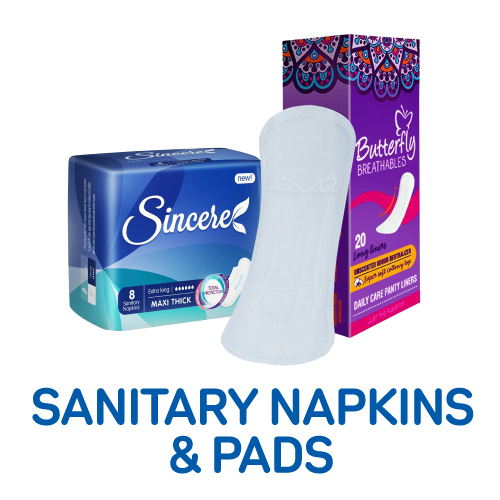 Sanitary Napkins & Pads