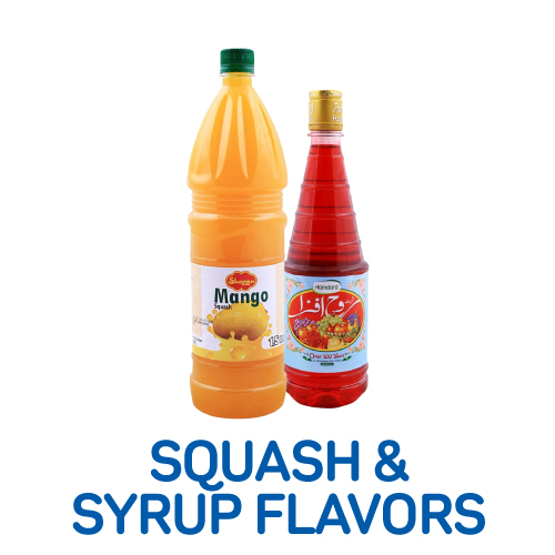 Squash & Syrup Flavors