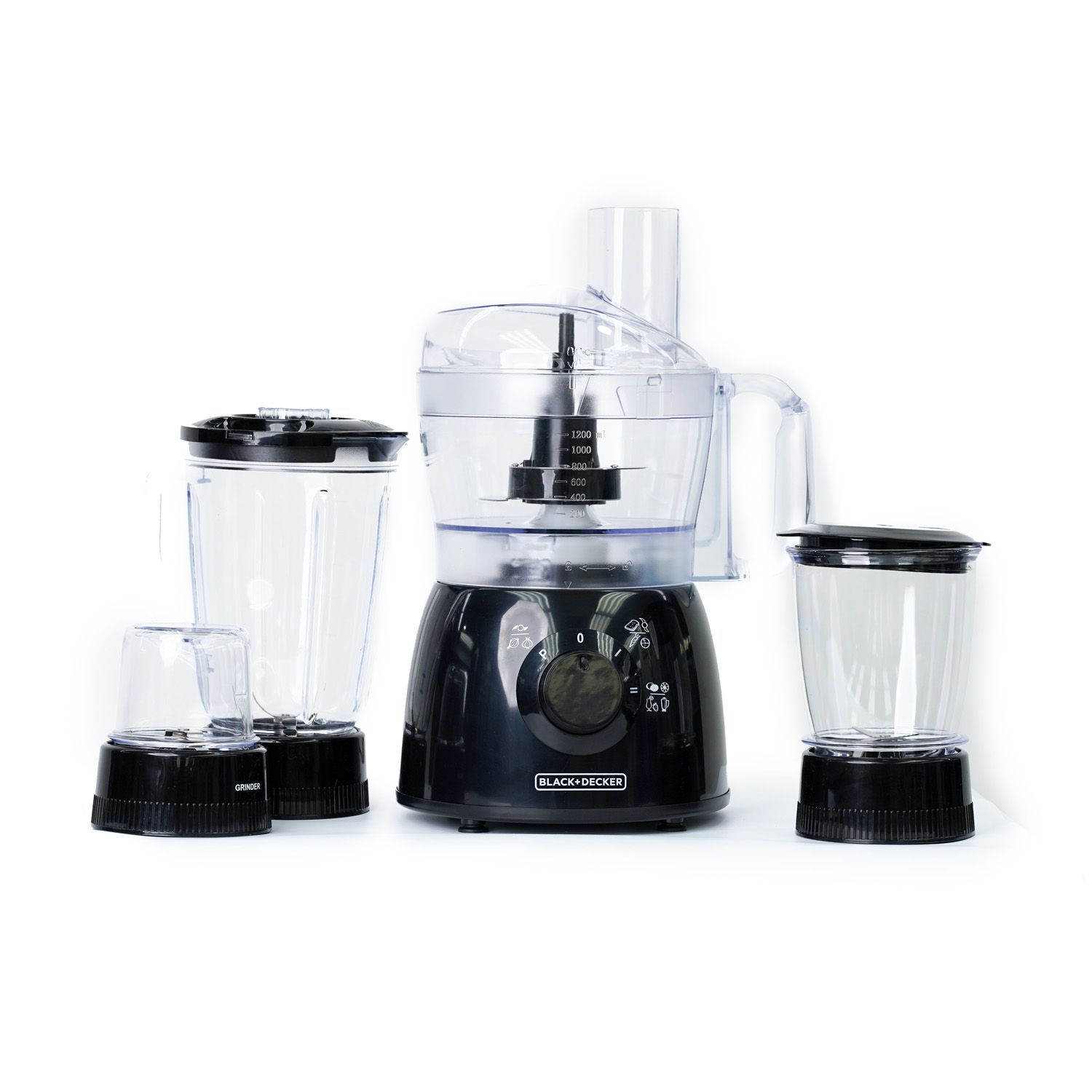 Buy Black Decker 5 In 1 Kitchen Robot Deluxe 2 Speed Food Processor 33 Functions FX400BMG Online at Best Price in Pakistan Naheed.pk