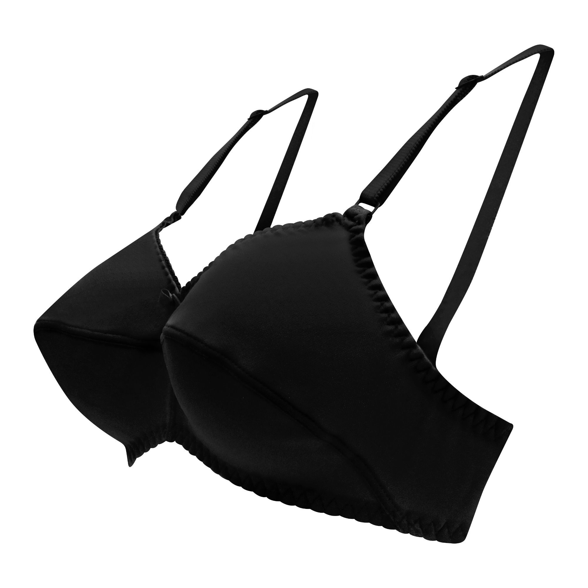 Buy IFG Amoreena Cotton Bra, Black Online at Special Price in