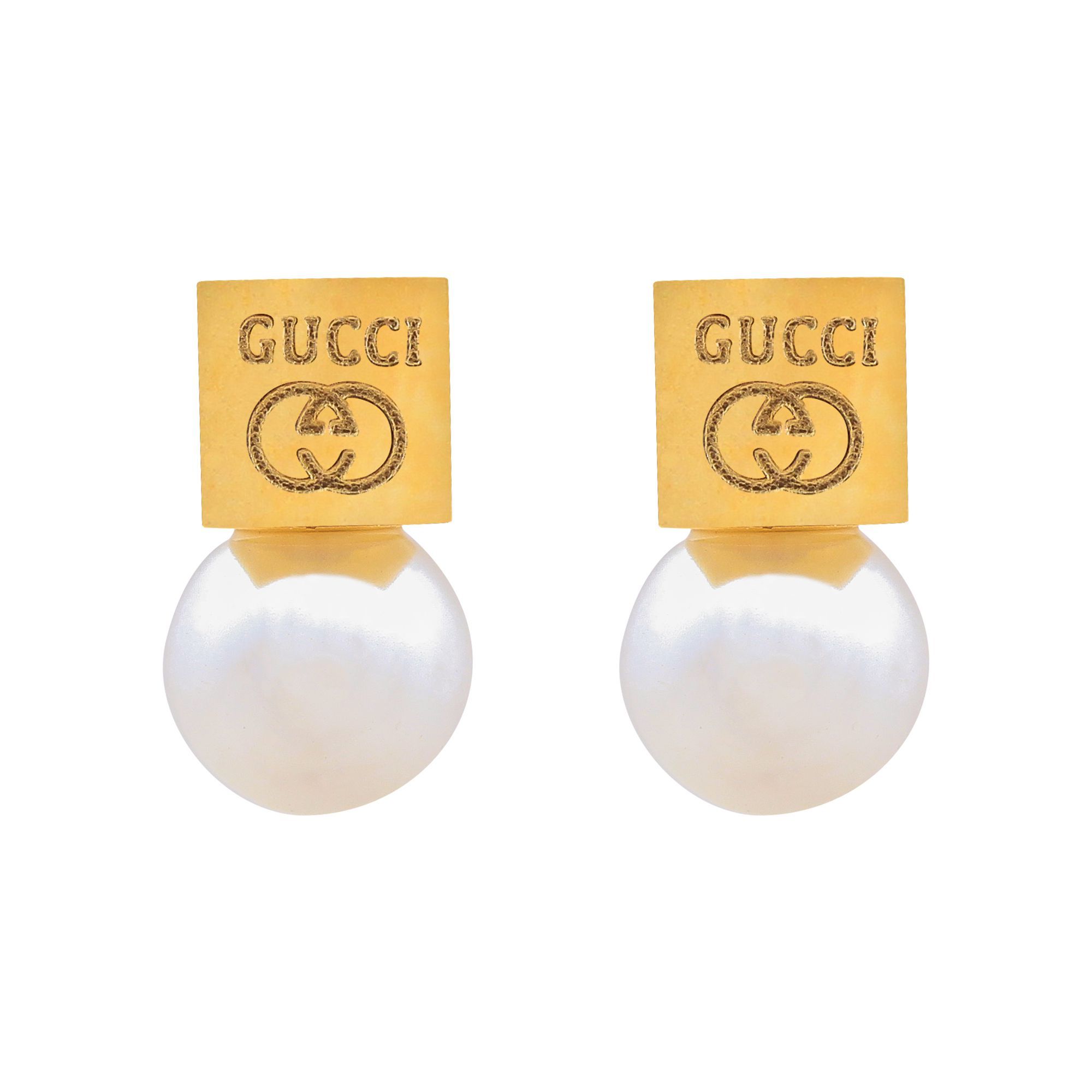 Purchase Gucci Style Girls Earrings, Golden, NS-0117 Online at Special ...