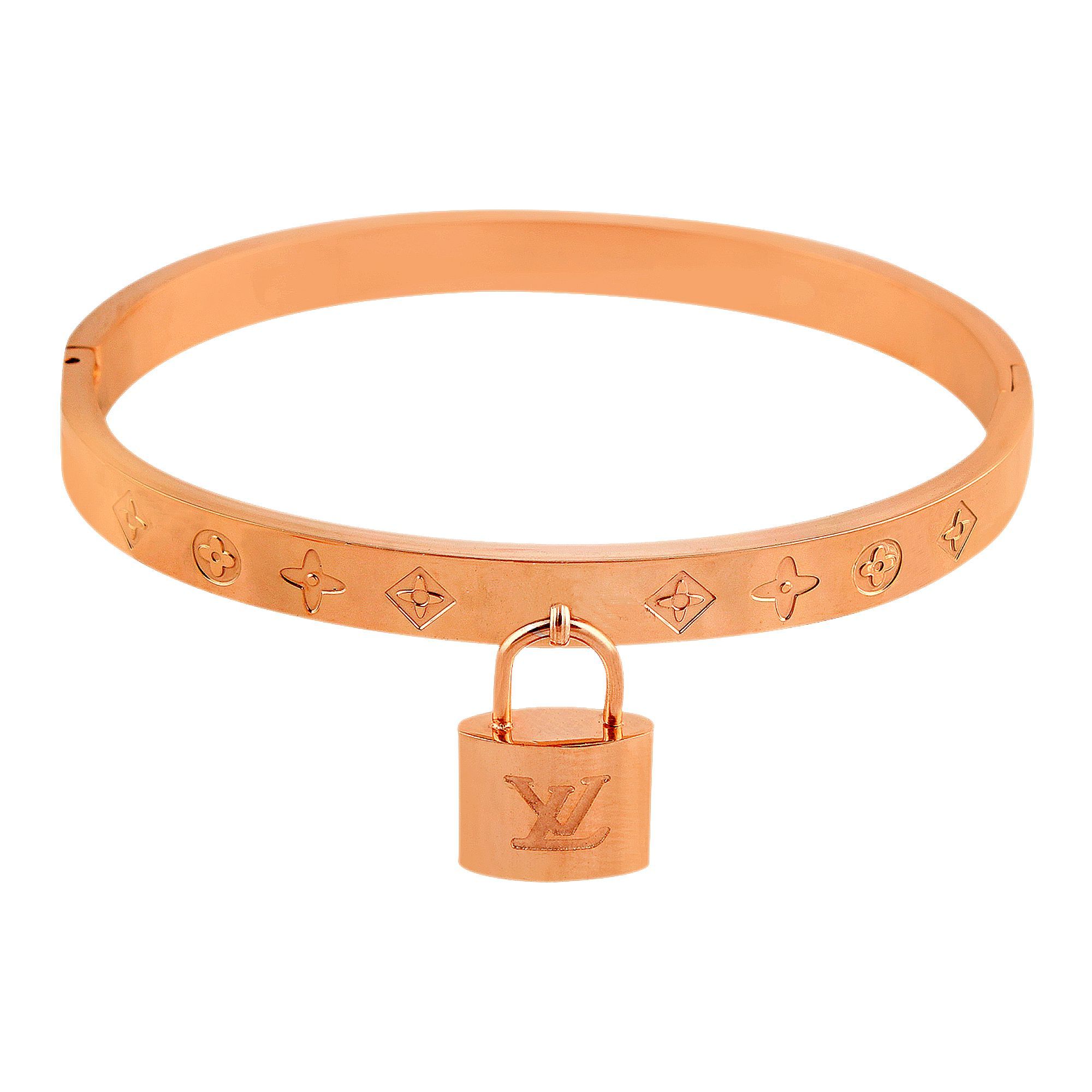Purchase LV Style Girls Bracelet, Rose Gold, NS-0183 Online at Best Price in Pakistan - www.lvbagssale.com