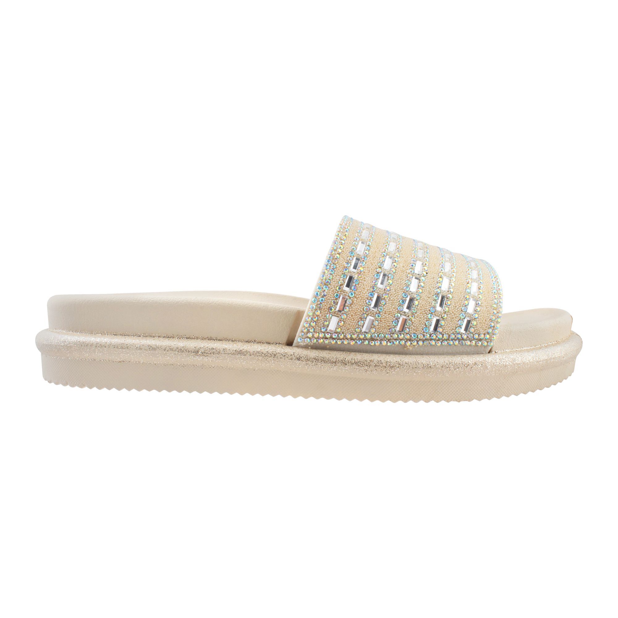Buy Women's Slippers, A-7, Gold Online at Special Price in Pakistan ...