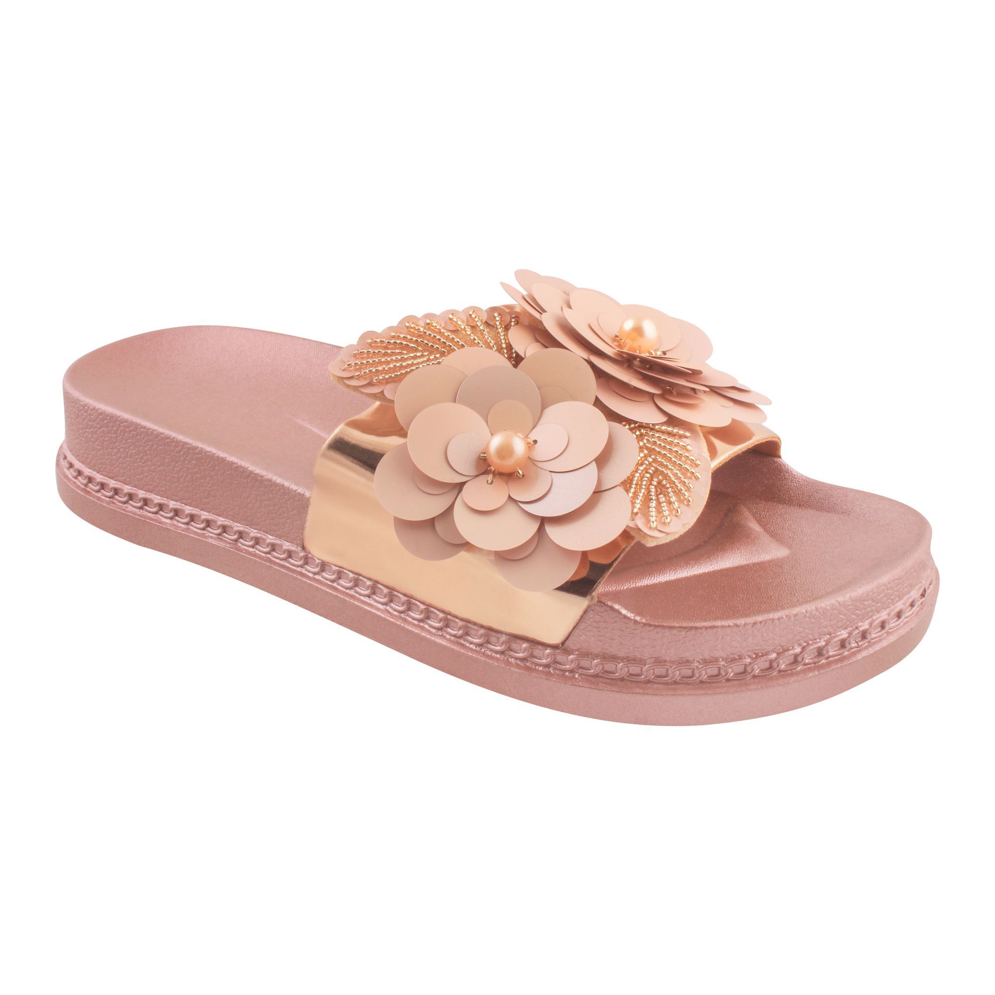 Buy Women's Slippers, A-10, Copper Online at Best Price in Pakistan ...