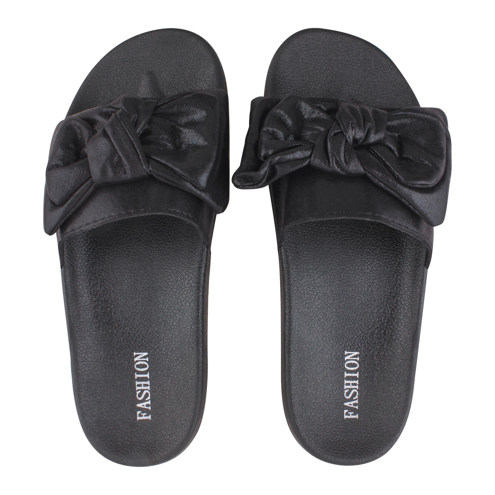 Buy Women's Slippers, B-4, Black Online at Special Price in Pakistan ...