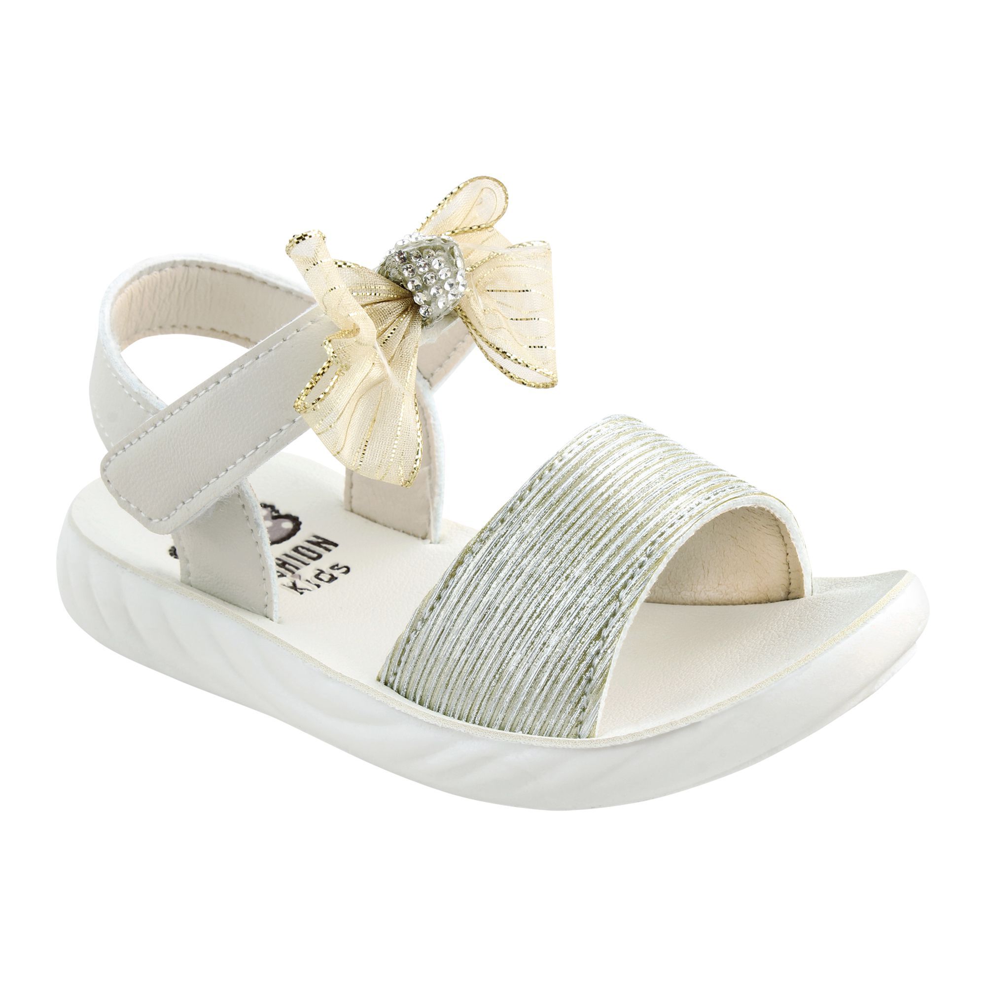 Buy Kids Sandals, For Girls, A-2, Golden Online at Special Price in ...