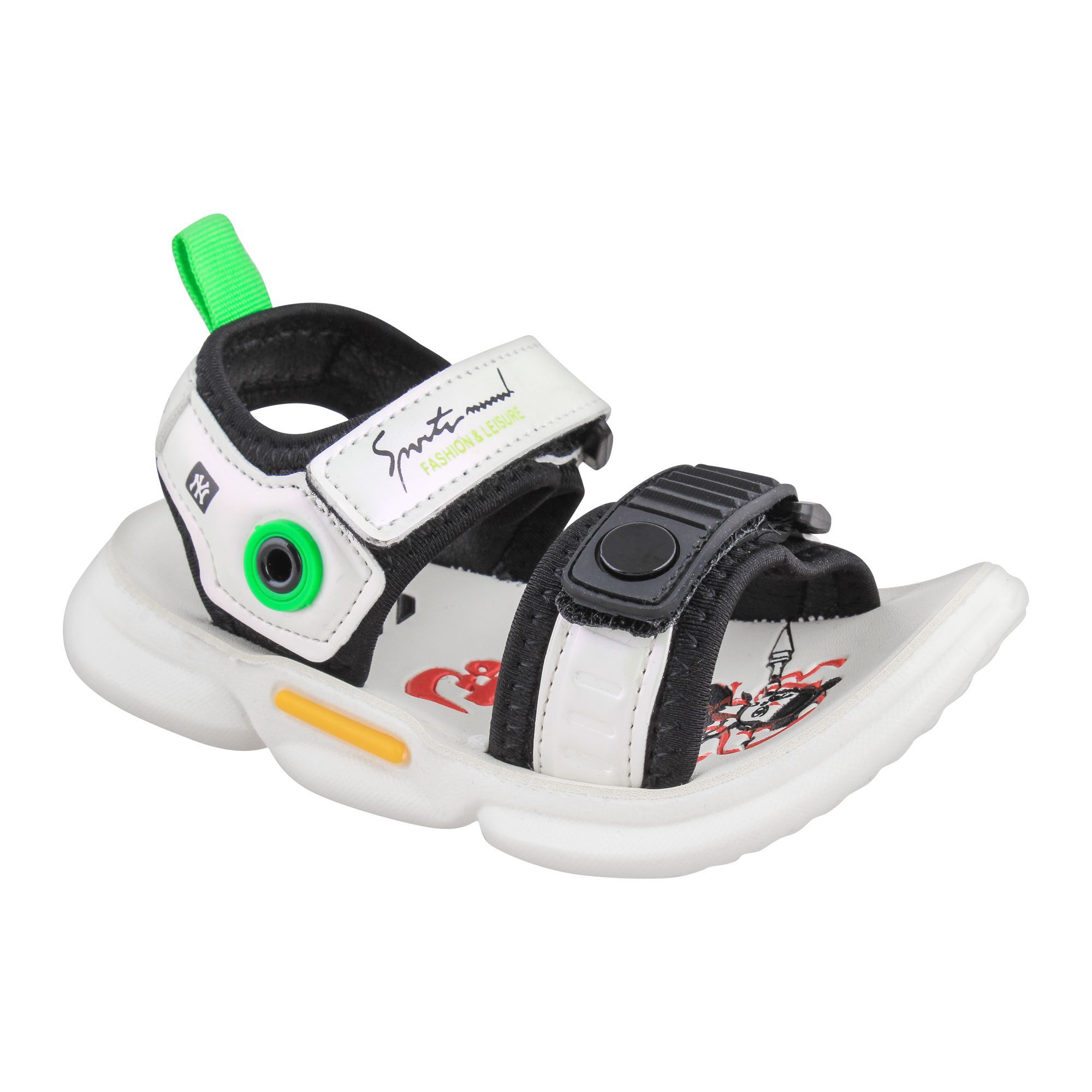 Purchase Kids Sandals, For Boys, 3808, White Online at Special Price in Pakistan Naheed.pk