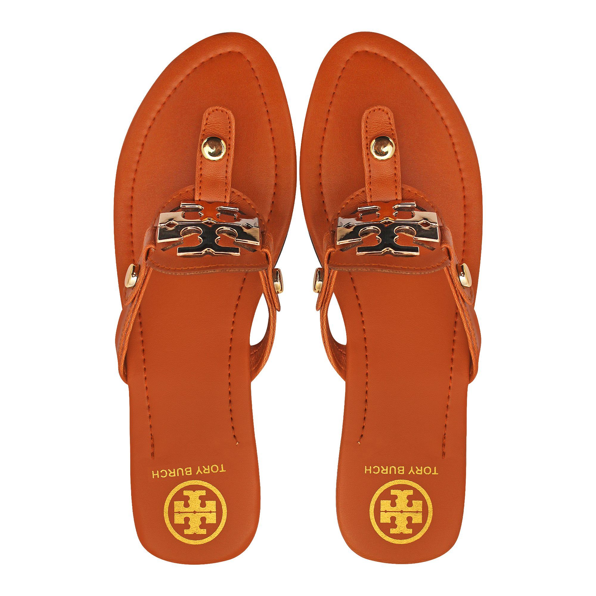 Buy Tory Burch Style Women's Slippers, Brown Online at Special Price in  Pakistan 