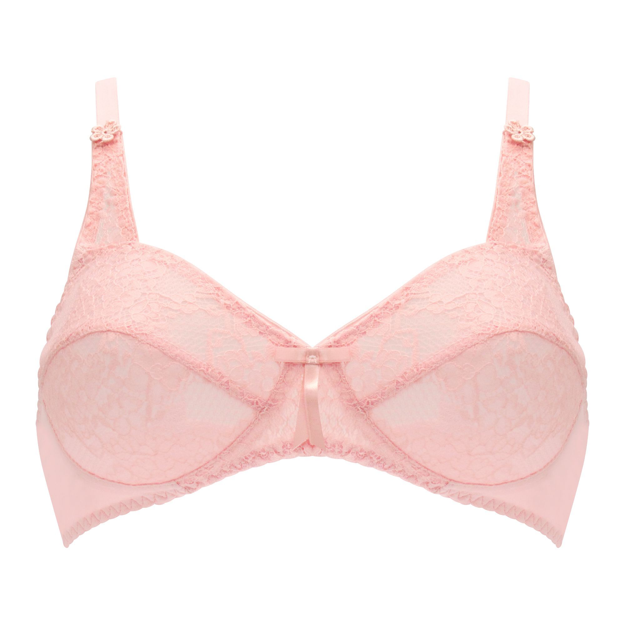 Purchase BeBelle Marvel Rosette Fabric Full Lace Bra, Orchid Pink ...