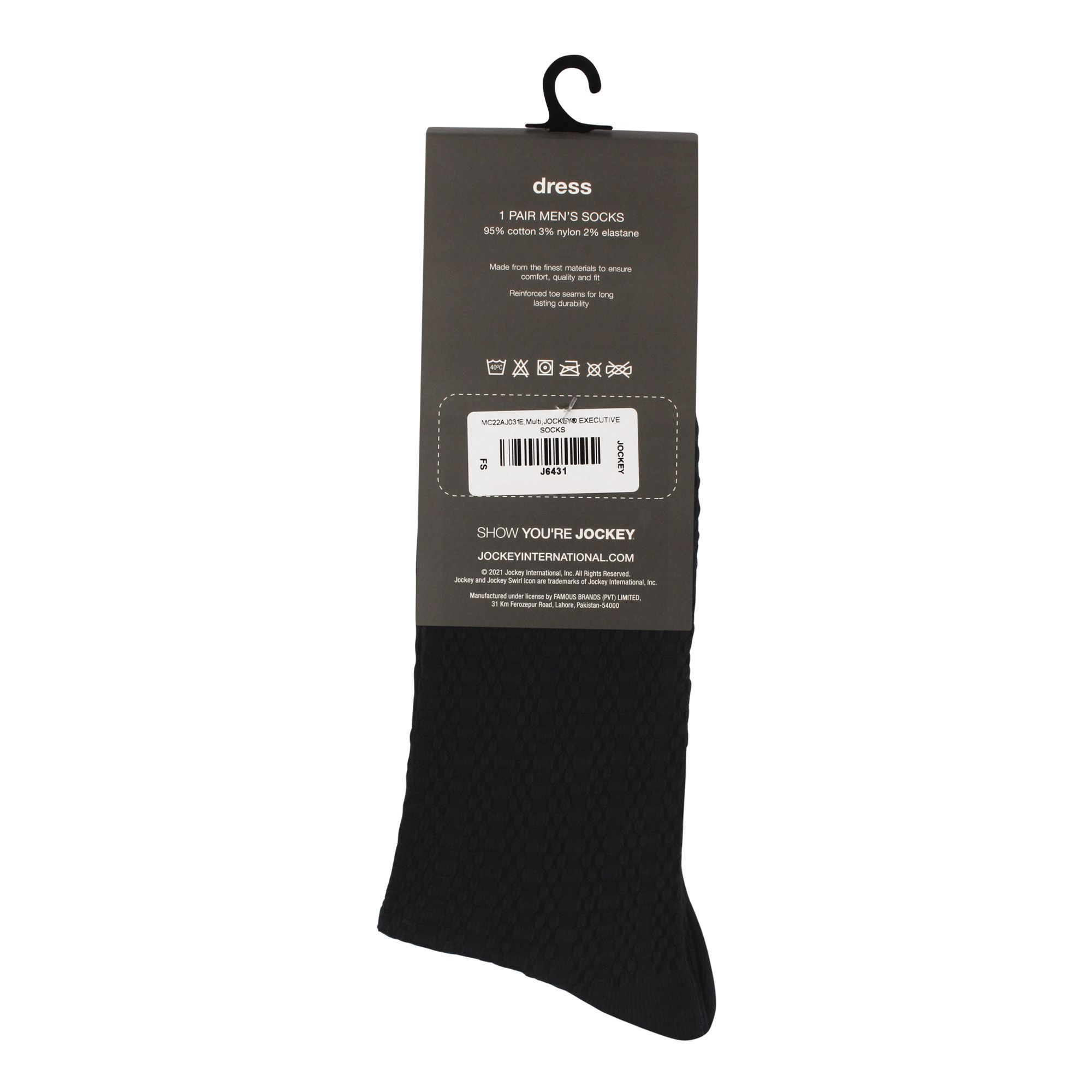 Buy Jockey Men's Socks Dress Executive Multi, MC22aJ031 Online at ...