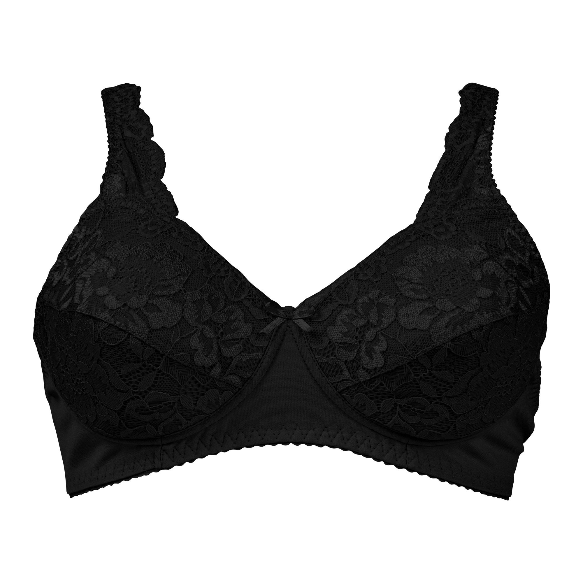 Buy IFG Blossom Padded Bra, Black, 003 Online at Special Price in