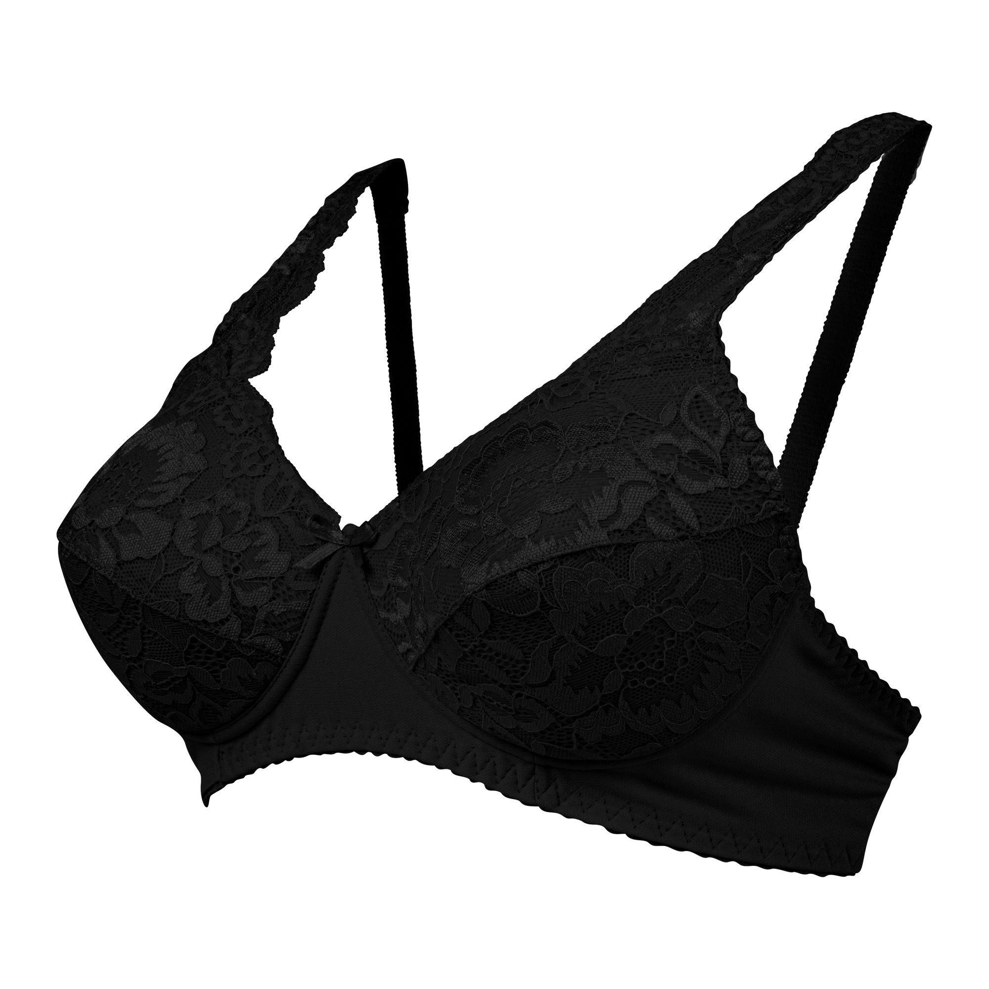 Buy IFG Blossom Padded Bra, Black, 003 Online at Special Price in ...