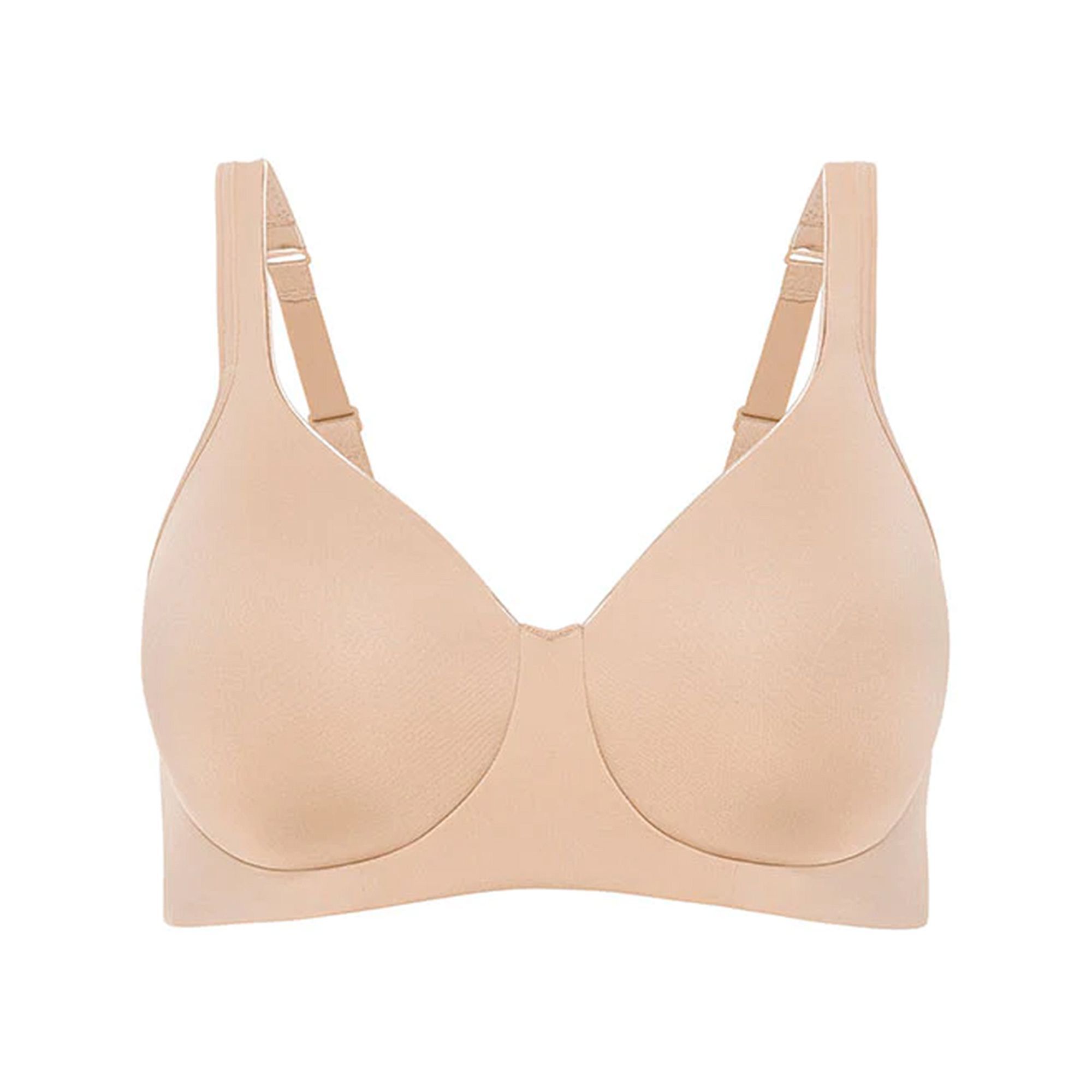 Buy Jockey Forever Fit Full Coverage Molded Cup Bra, Cream Tan