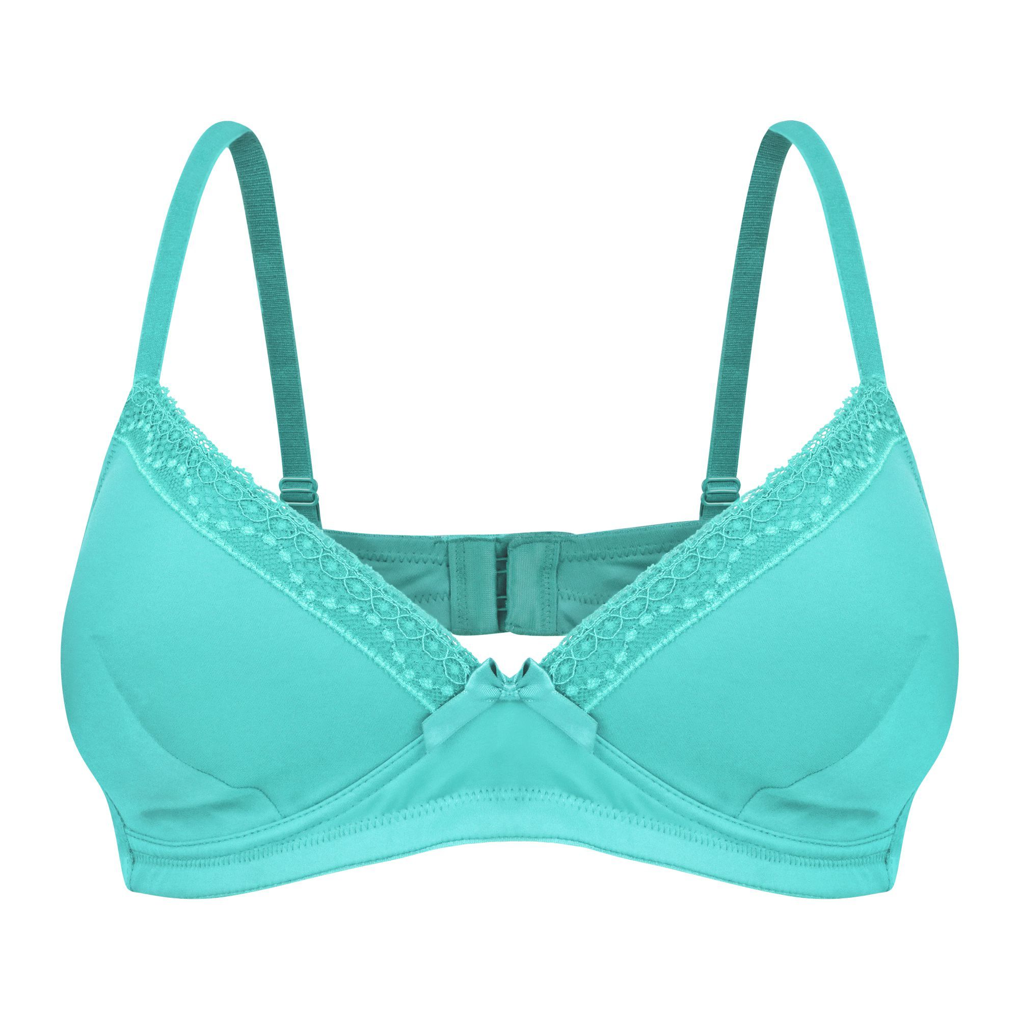 BLS - Clarie Non Wired And Padded Bra - Sea Green – Makeup City