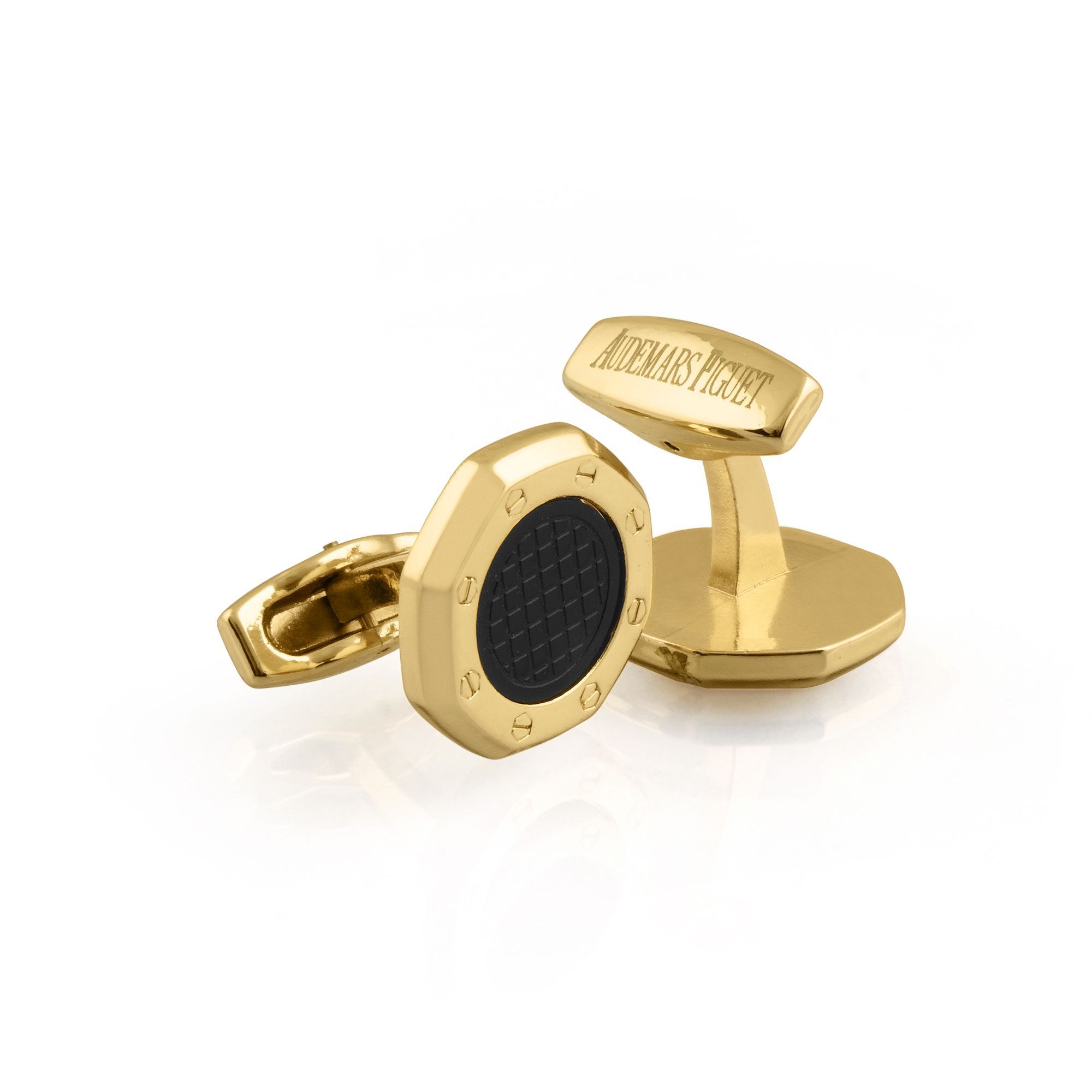 Order A P Cufflinks For Men Golden C 45 Online at Best Price in