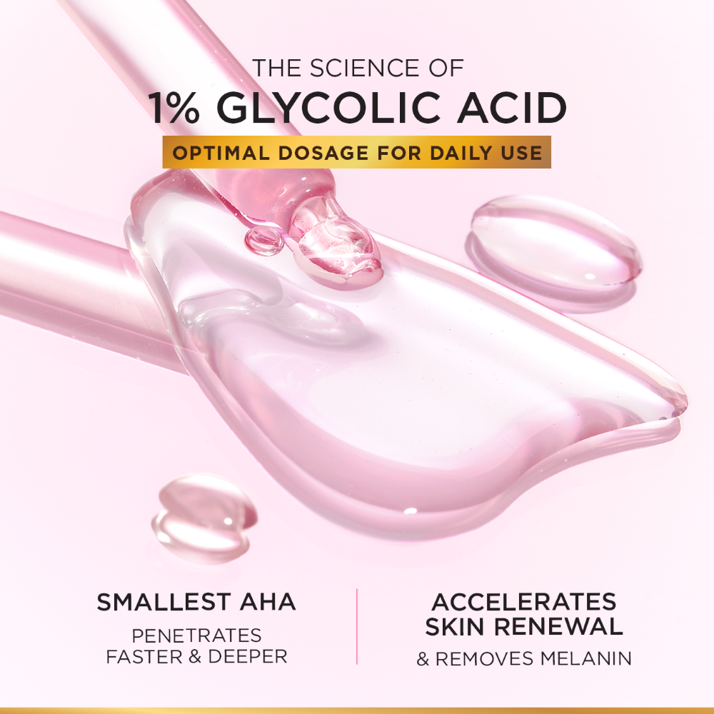 L'Oreal Paris Glycolic Bright Instant Glowing Serum, Reduces 57% Dark ...