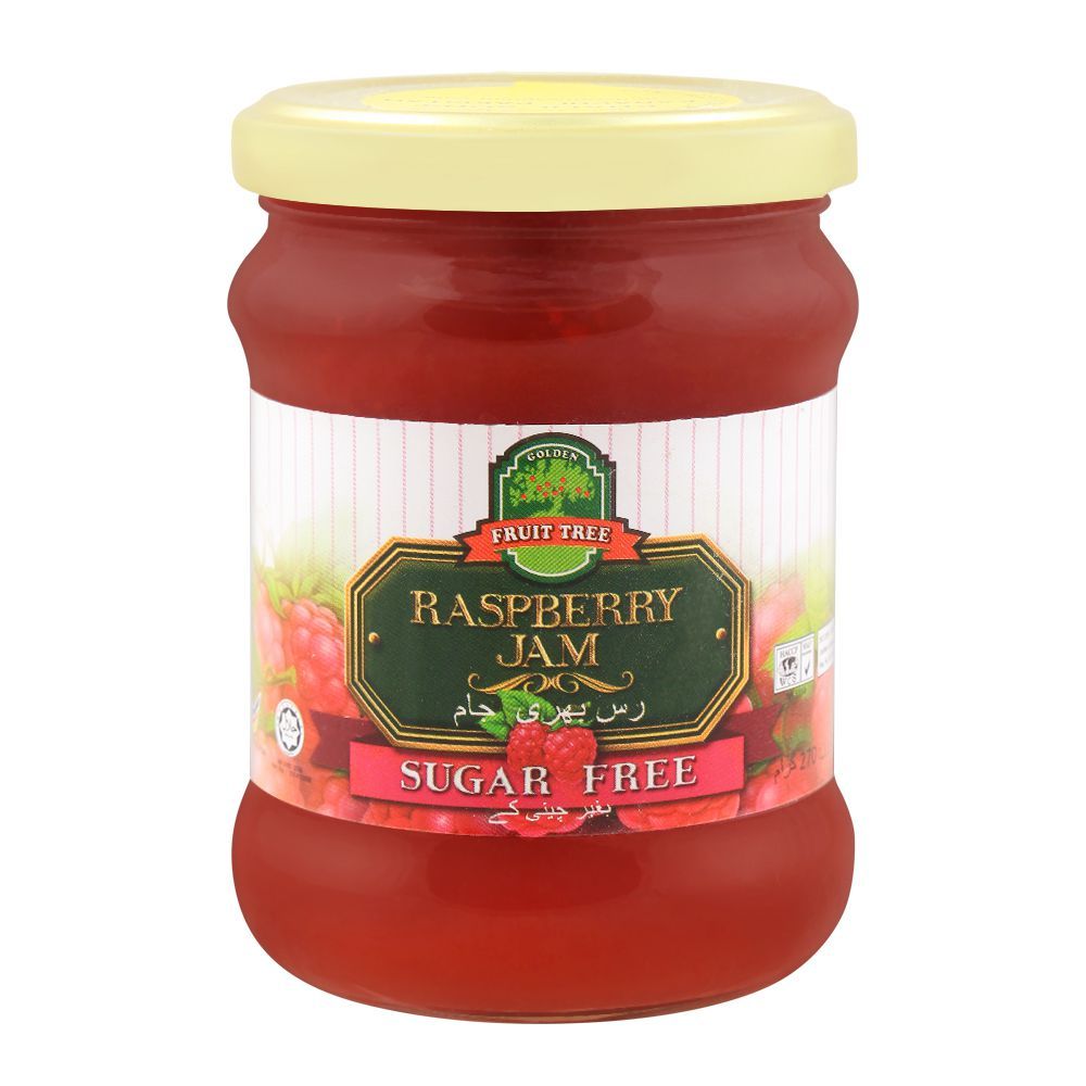 Fruit Tree Raspberry Jam, Sugar Free, 270g