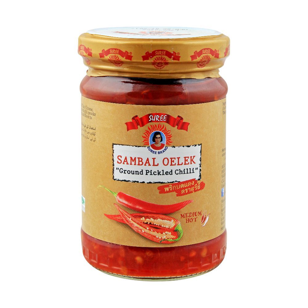 Suree Sambal Oleek Ground Pickled Chilli, 227g