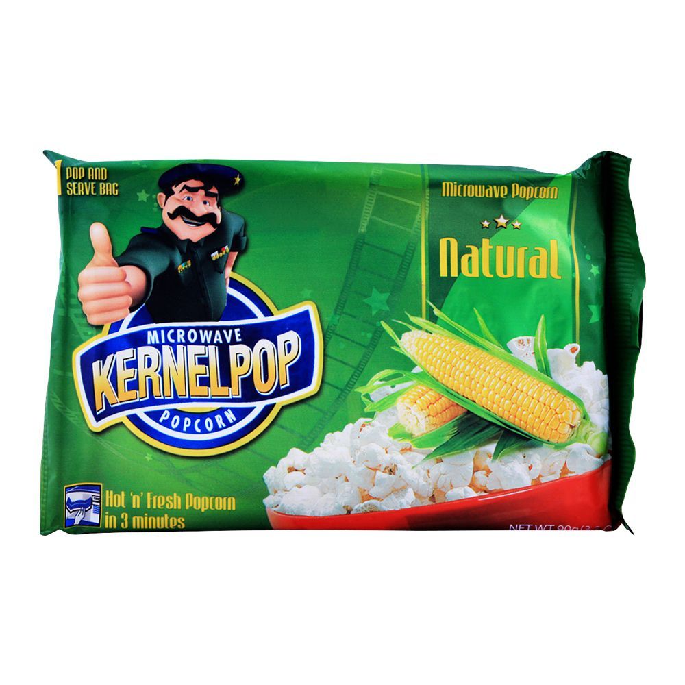 KernelPop Popcorn Natural, 90g