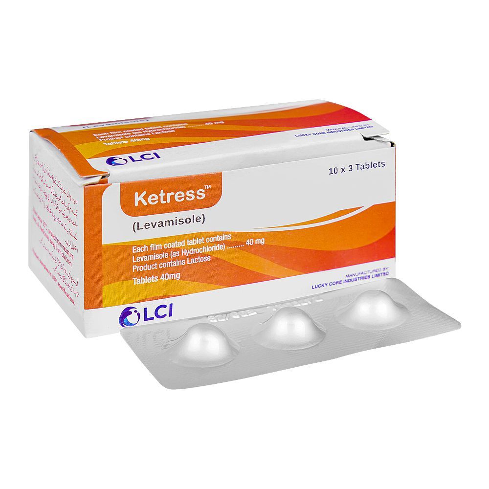 Ketress Tablets Strip, 40mg