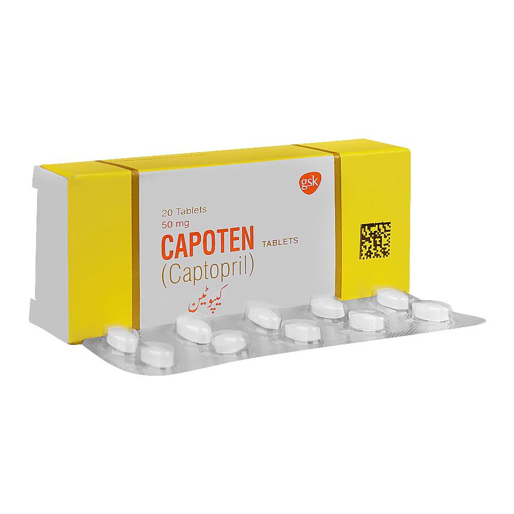 Capoten Tablets Strip, 50mg