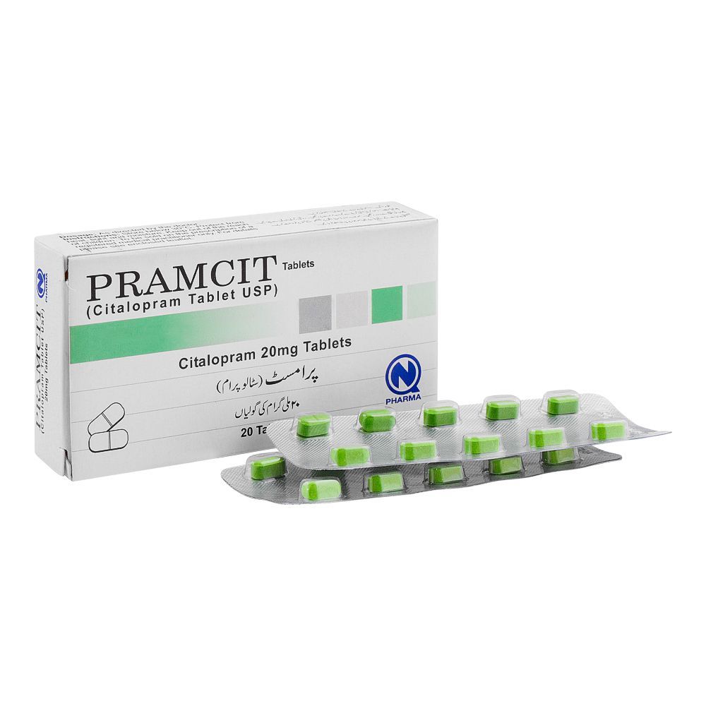 NabiQasim Pramcit Tablet, 20mg, 20-Pack