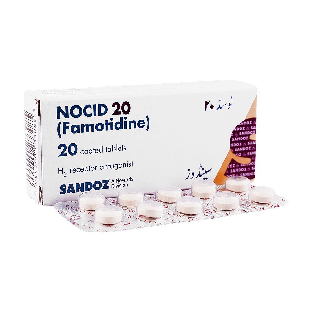 Novartis Pharmaceuticals Nocid Tablet, 20mg, 20-Pack