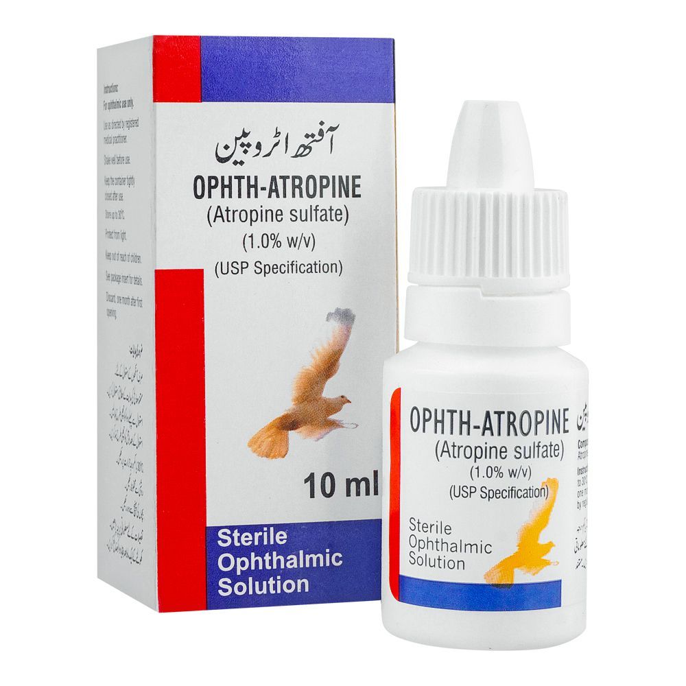 Ophth Pharma Ophth-Atropine Eye Drops, 10ml