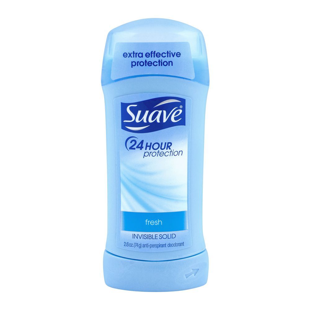 Suave Fresh Invisible Solid Anti-Perspirant Deodorant Stick, 74g