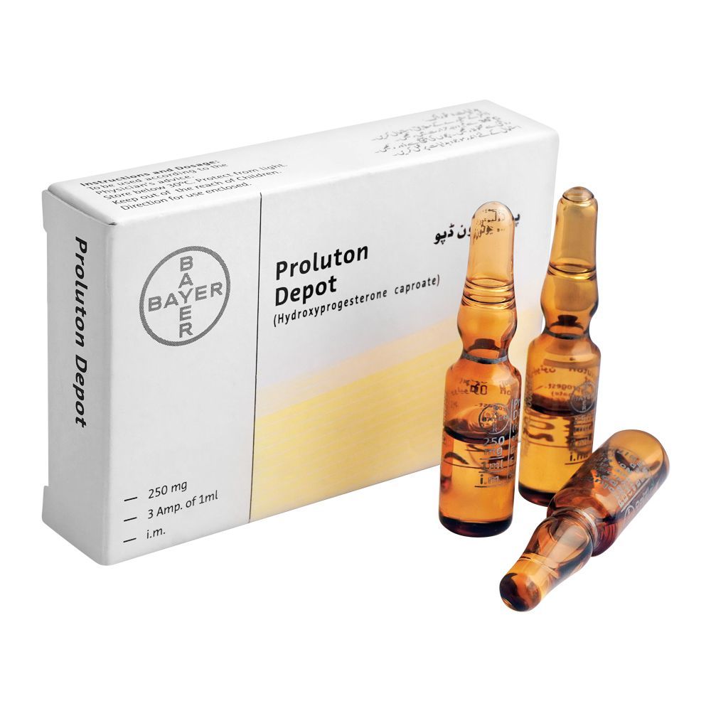 Proloton Injection Order Bayer Pharmaceuticals Proluton Depot Ampule, 250mg, 3-Pack Online ...