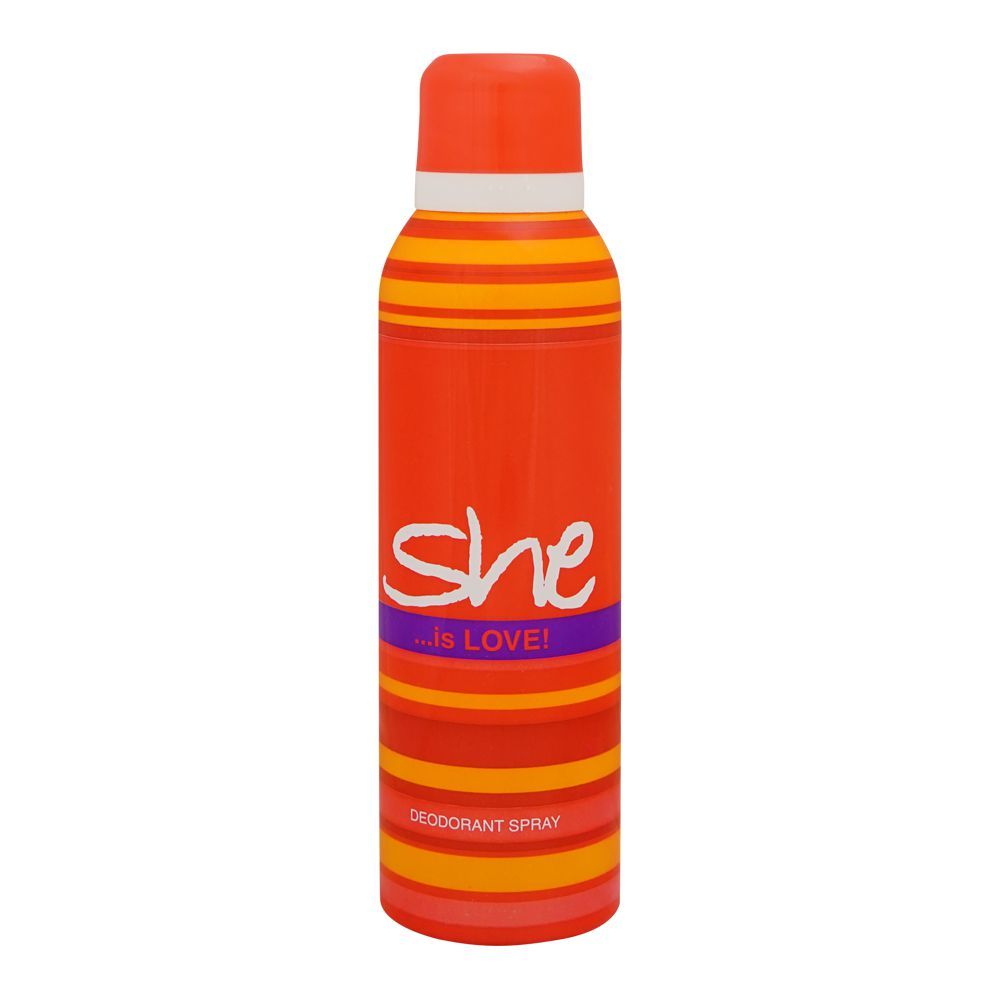 She Is Love Deodorant Spray, For Women, 200ml