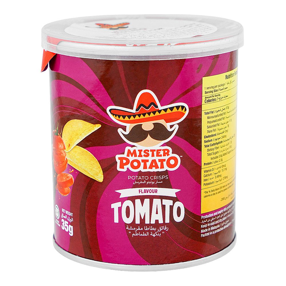 Mister Potato Chips, Tomato Flavor, 35g