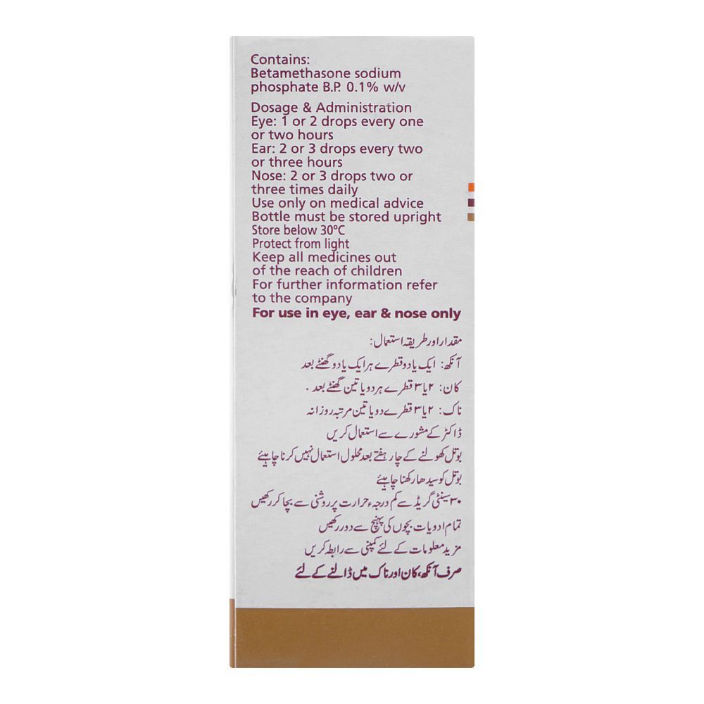 Order GSK Betnesol Drop, For Eye/Ear & Nose, 7.5ml Online at Best Price ...