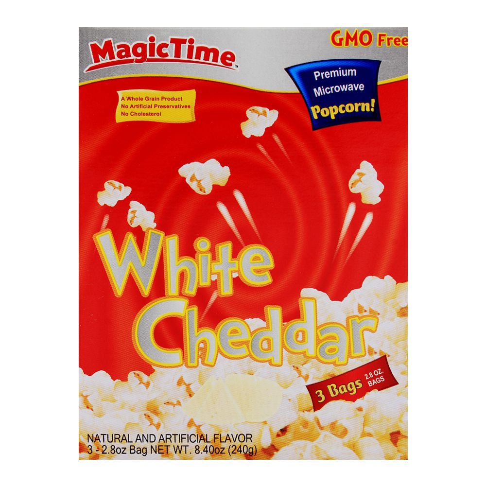 Magic Time White Cheddar Pop Corn 240gm