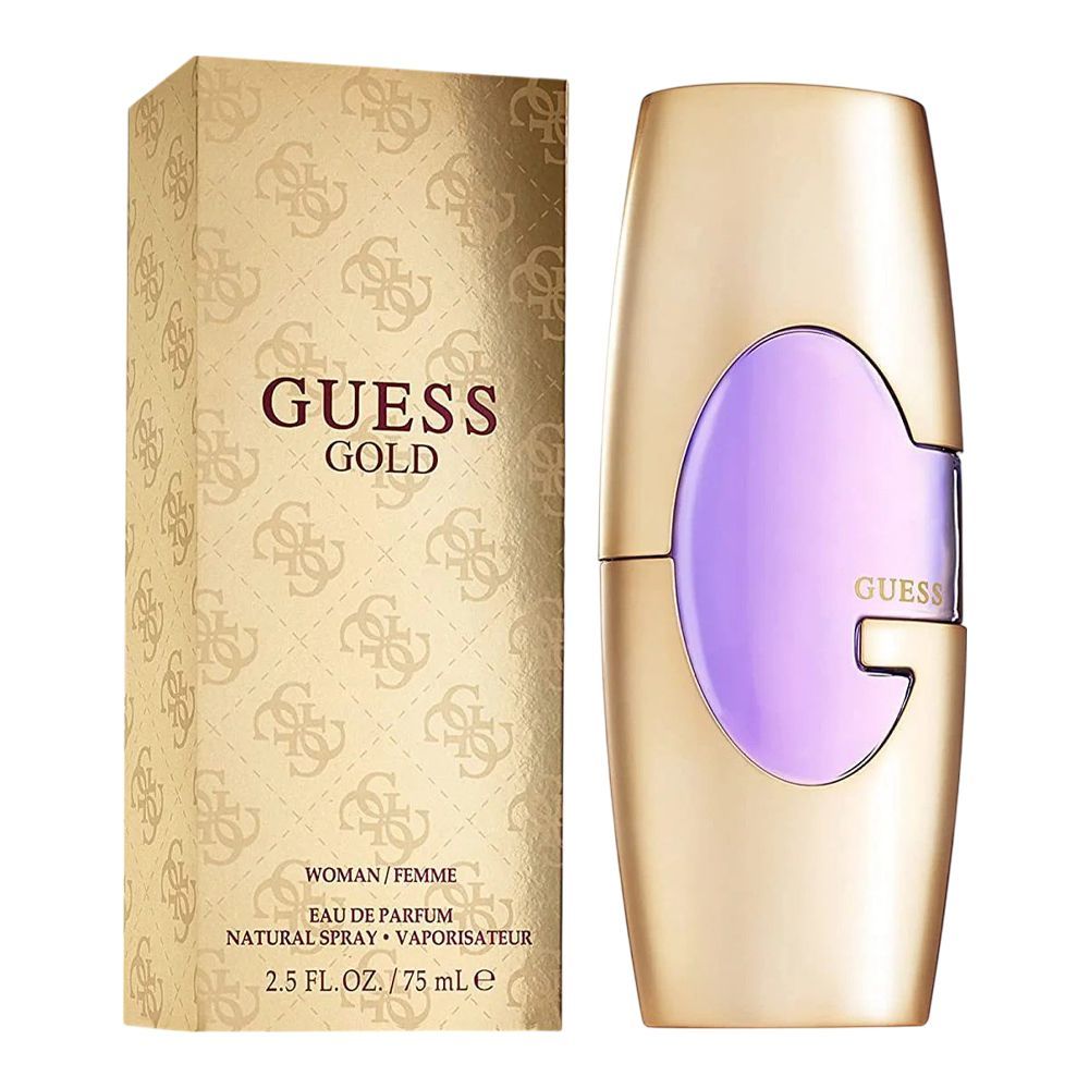 Guess Gold Perfume, Eau de Parfum, For Women, 75ml