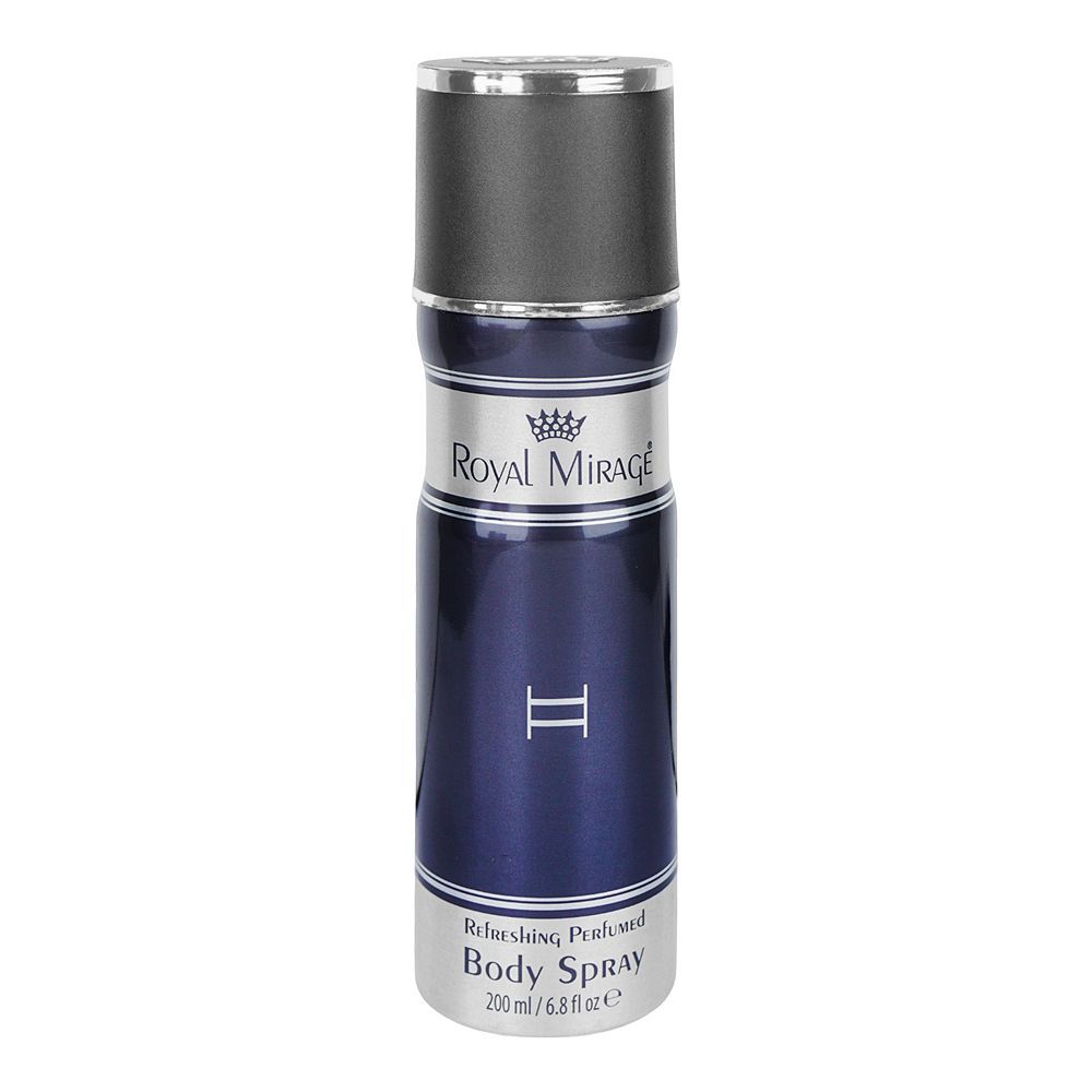 Royal Mirage II Refreshing Perfumed Body Spray, For Men & Women, 200ml