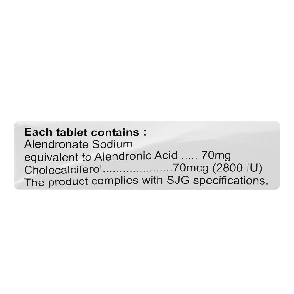 Buy S. J. & G. Drate Plus D Tablet, 70mg/70mcg, 2800IU, 4-Pack Online ...