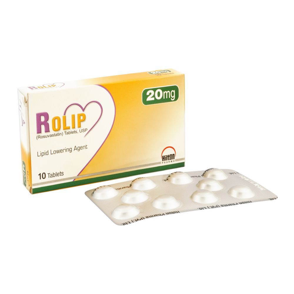 Hilton Pharma Rolip Tablet, 20mg, 10-Pack