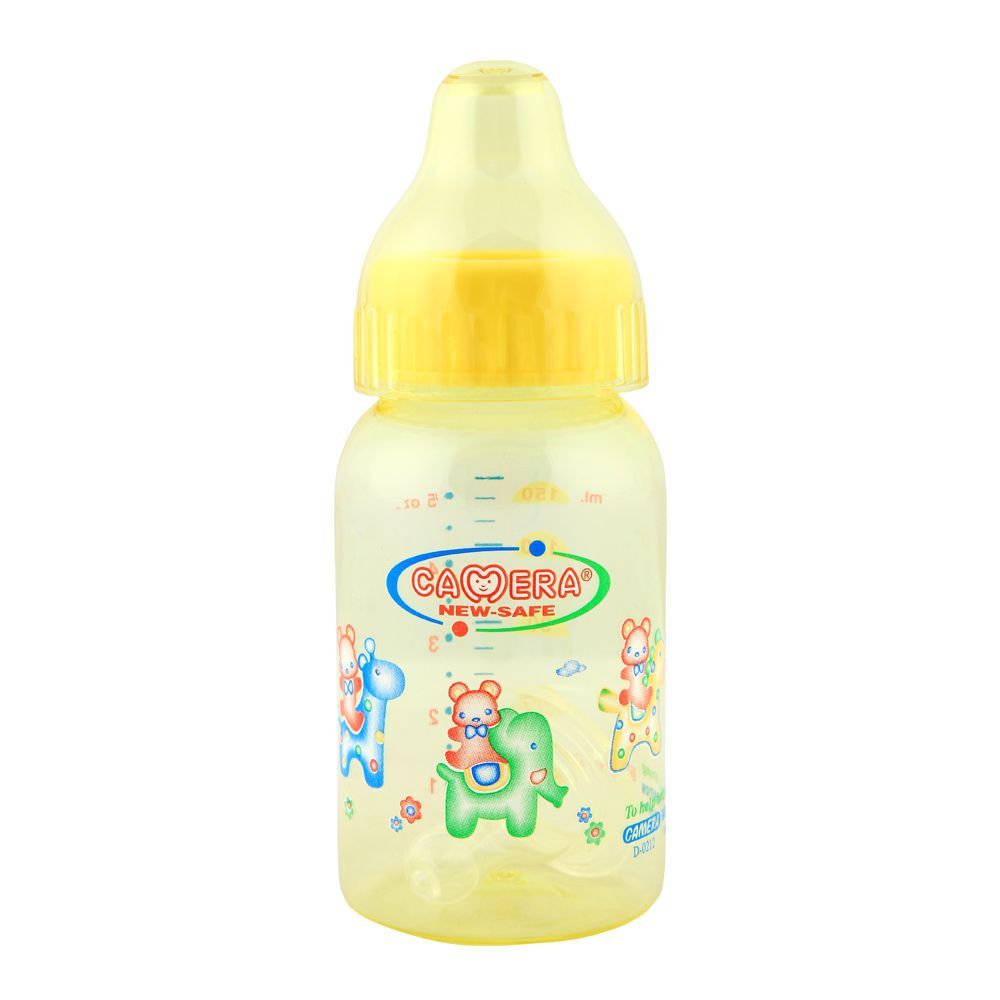 Camera Decorated Feeding Bottle L.S.R 140ml - 22245