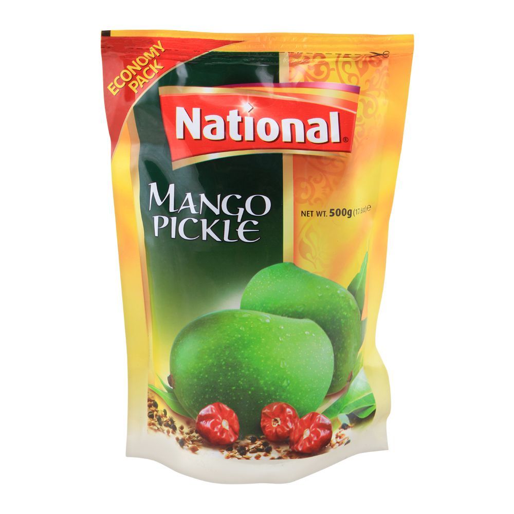 National Mango Pickle, 500g, Pouch